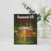 Carte Postale Savannah GA (Debout devant)