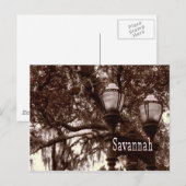 Carte Postale Savannah Georgia (Devant / Derrière)