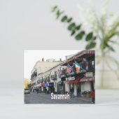 Carte Postale Savannah Georgia GA (Debout devant)