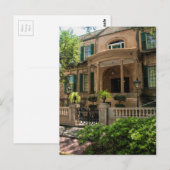 Carte Postale Savannah Georgia Victorian Historical House 2 (Devant / Derrière)