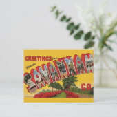 Carte Postale Savannah Géorgie (Debout devant)