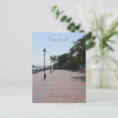 Carte Postale Savannah, Géorgie (Debout devant)