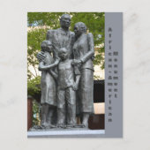 Carte Postale Savannah Géorgie Monument Africain-Américain (Devant)