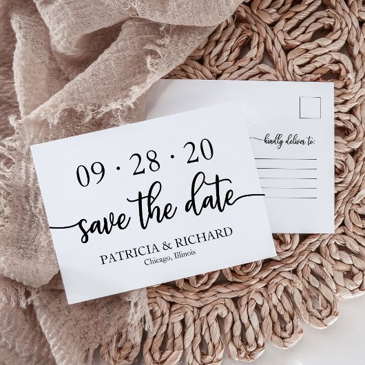 Carte Postale Save the Date