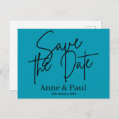 Carte Postale save the date (Devant / Derrière)