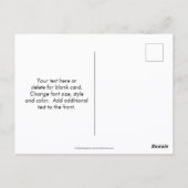 Carte Postale Save The Date Cute Frog Nature (Dos)