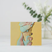 Carte Postale Saveur de crème glacée (Debout devant)