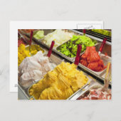 Carte Postale Saveurs de crème glacée, Paris (Devant / Derrière)