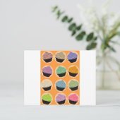 Carte Postale Saveurs de Cupcake (Debout devant)