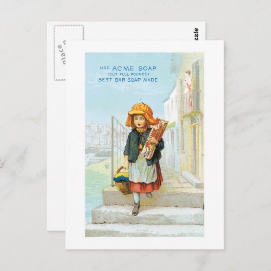 Carte Postale Savon (Devant / Derrière)