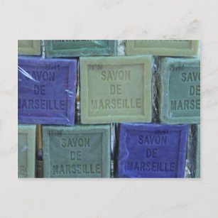 Carte Postale Savon de Marseille