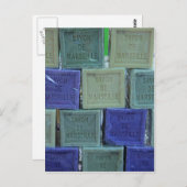 Carte Postale Savon de Marseille (Devant / Derrière)