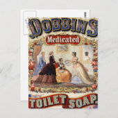 Carte Postale Savon de toilette médicinal Dobbins (Devant / Derrière)
