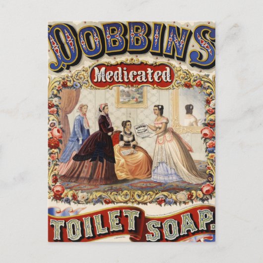 Carte Postale Savon de toilette médicinal Dobbins (Devant)