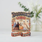 Carte Postale Savon hygiénique pour les dobbins (Debout devant)