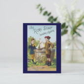 Carte postale Savon Vintage Ad Acme (Debout devant)