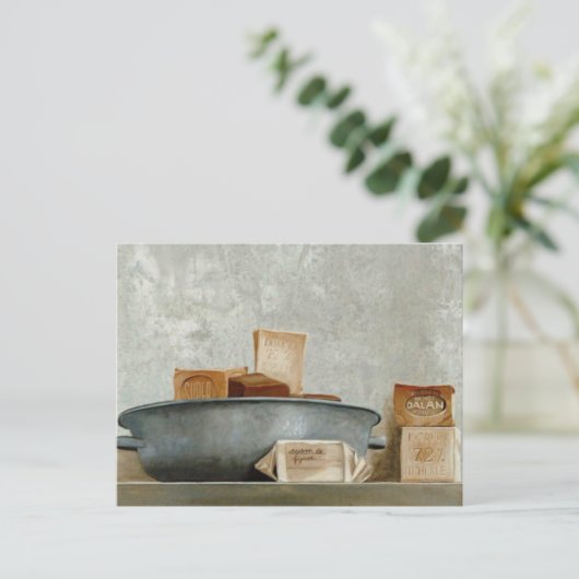 Carte Postale savons (Debout devant)