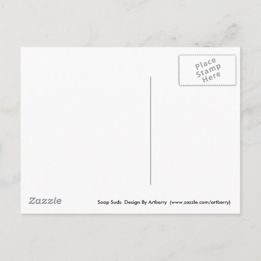 Carte Postale Savons Suds (Dos)