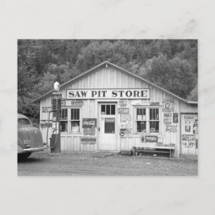 Carte Postale Saw Pit Store, 1940