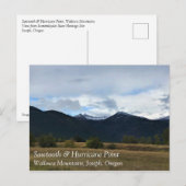 Carte Postale Sawtooth & Hurricane Point, Oregon (Devant / Derrière)