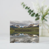 CARTE POSTALE SAWTOOTH RANGE, ROCKY MOUNTAINS, IDAHO, ÉTATS-UNIS (Debout devant)
