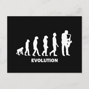 Carte Postale Saxophone