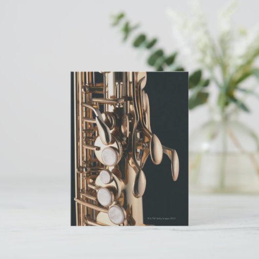 Carte Postale Saxophone 5 (Debout devant)