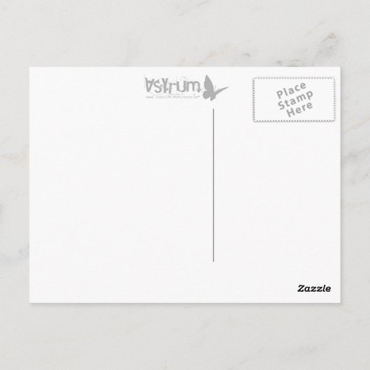 Carte Postale saxophone oddRex (Dos)