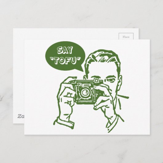 Carte Postale Say Tofu (Devant / Derrière)
