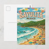 Carte Postale Sayulita Mexique (Devant / Derrière)