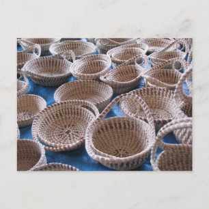 Carte Postale SC Sweetgrass Baskets