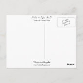 Carte Postale Scala ~ Enfin, réservé ! (Dos)