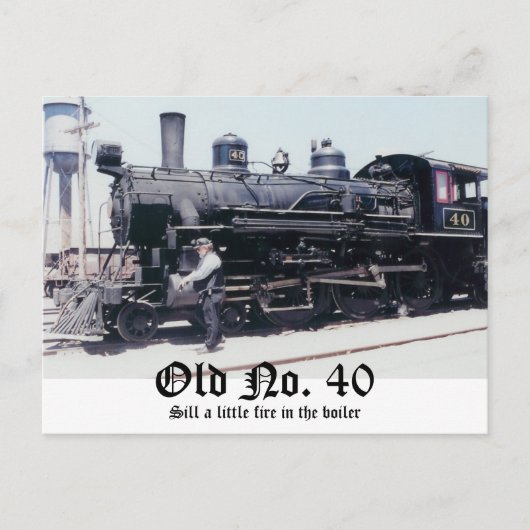 Carte Postale Scan0006, Ancien n° 40, un peu de feu dans le... (Devant)