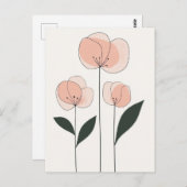 Carte Postale Scandi Bloom No.289 (Devant / Derrière)