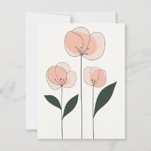 Carte Postale Scandi Bloom No.289