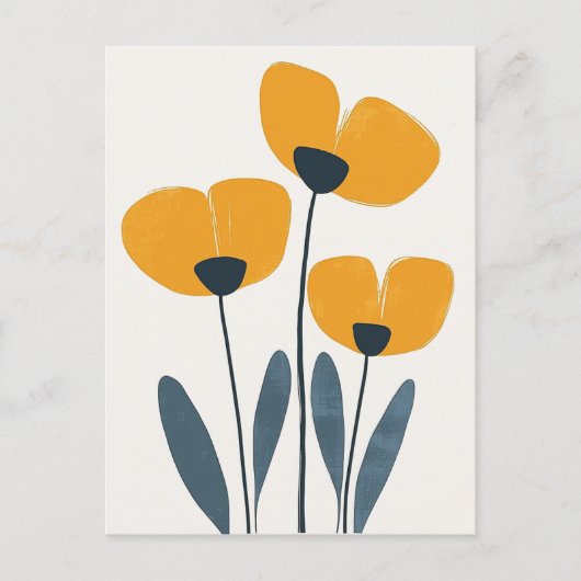 Carte Postale Scandi Bloom No.290 (Devant)