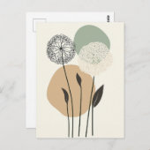 Carte Postale Scandi Bloom No.293 (Devant / Derrière)