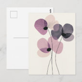 Carte Postale Scandi Bloom No.299 (Devant / Derrière)