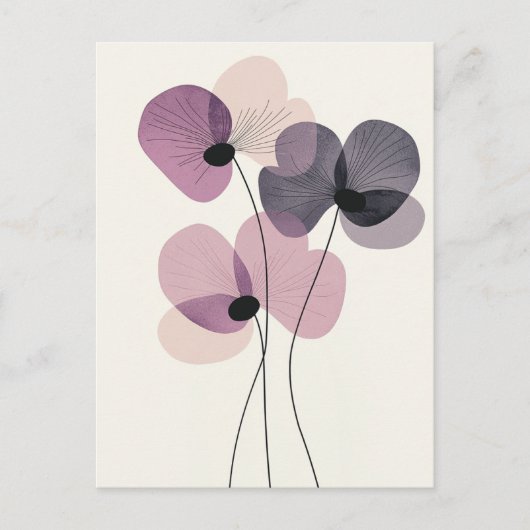 Carte Postale Scandi Bloom No.299 (Devant)