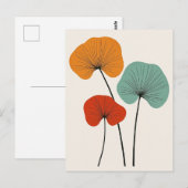 Carte Postale Scandi Bloom No.300 (Devant / Derrière)