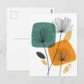 Carte Postale Scandi Bloom No.302 (Devant / Derrière)