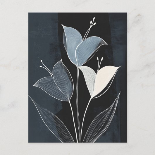 Carte Postale Scandi Bloom No.304 (Devant)