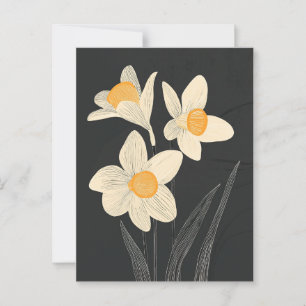 Carte Postale Scandi Bloom No.307
