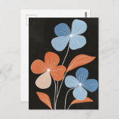 Carte Postale Scandi Bloom No.309 (Devant / Derrière)