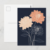 Carte Postale Scandi Bloom No.310 (Devant / Derrière)