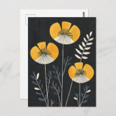 Carte Postale Scandi Bloom No.314 (Devant / Derrière)