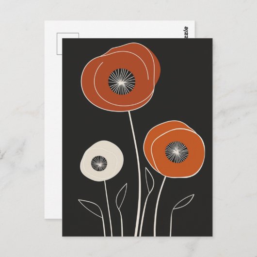 Carte Postale Scandi Bloom No.316 (Devant / Derrière)