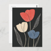 Carte Postale Scandi Bloom No.320 (Devant / Derrière)