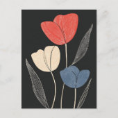 Carte Postale Scandi Bloom No.320 (Devant)