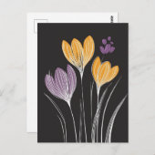 Carte Postale Scandi Bloom No.327 (Devant / Derrière)